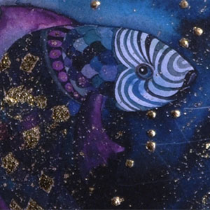 Here I Am Lord  -  calligraphy detail
